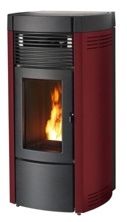 Piecyk na pellet MCZ Musa Comfort Air Matic CORE bordowy